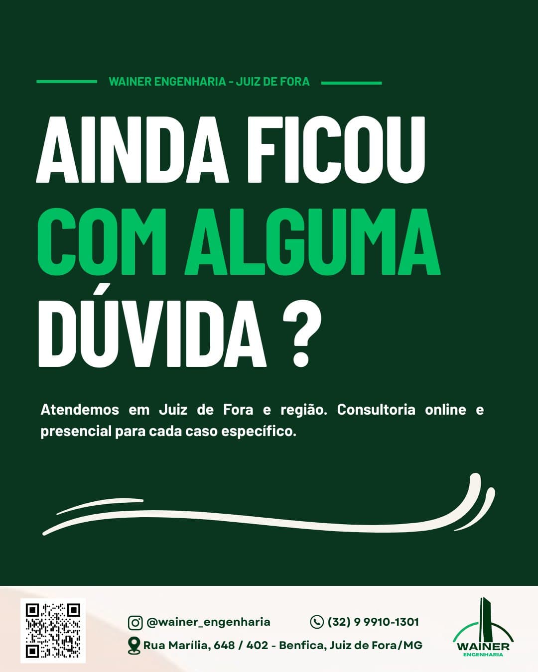 Ainda ficou com alguma dúvida? Atendemos em Juiz de Fora e região, com consultoria online e presencial para cada caso específico.
