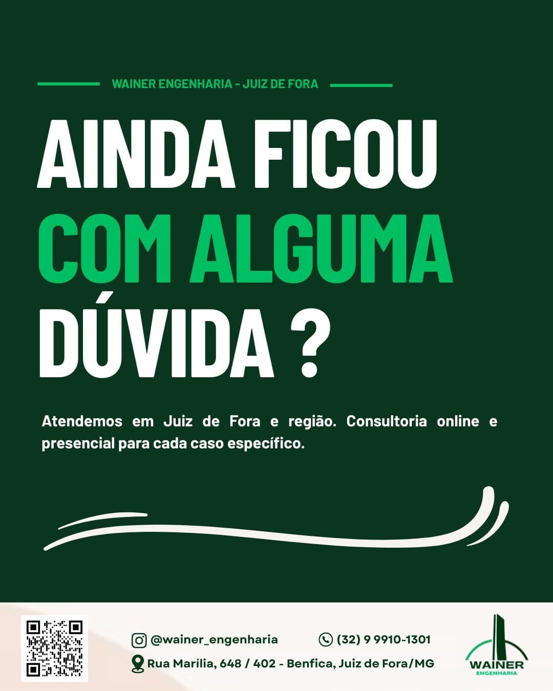 Ainda ficou com alguma dúvida? Atendemos em Juiz de Fora e região, com consultoria online e presencial para cada caso específico.
